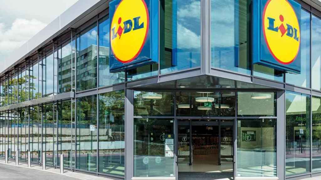 Un supermercat de Lidl en una imatge d'arxiu