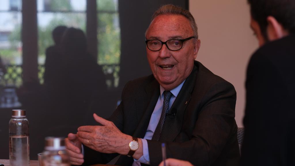 Joan Gaspart durante una entrevista con Culemanía