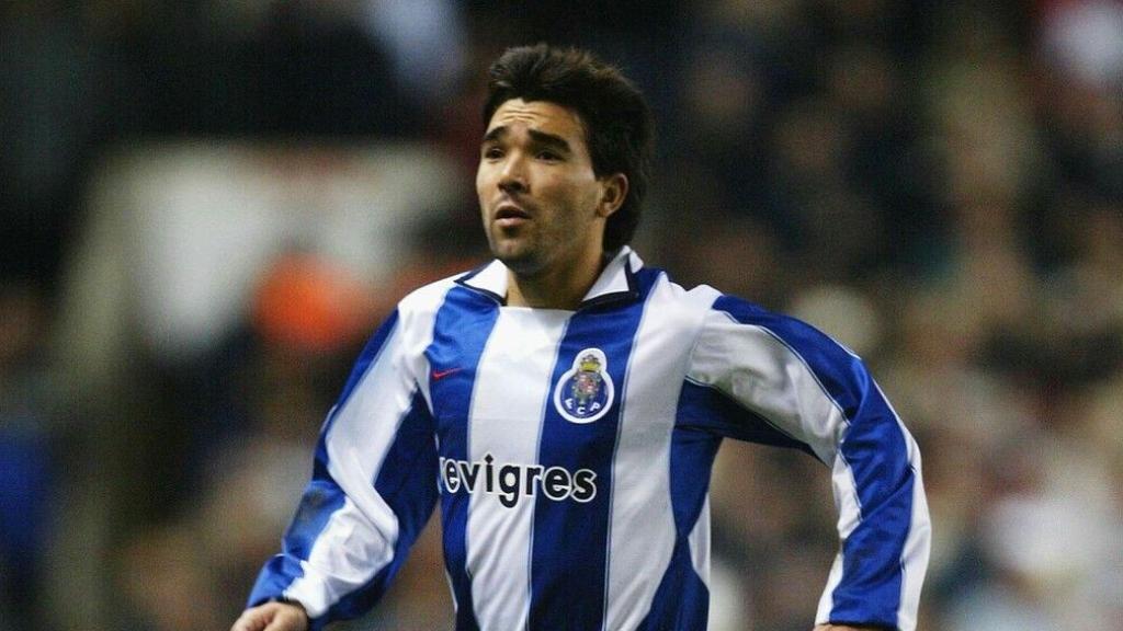 Deco, en un partido con el Oporto