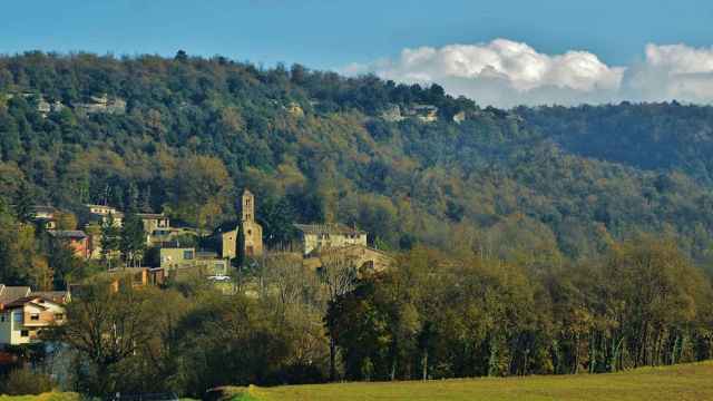 La iglesia de Sant Esteve de Tavérnoles en una imagen de archivo