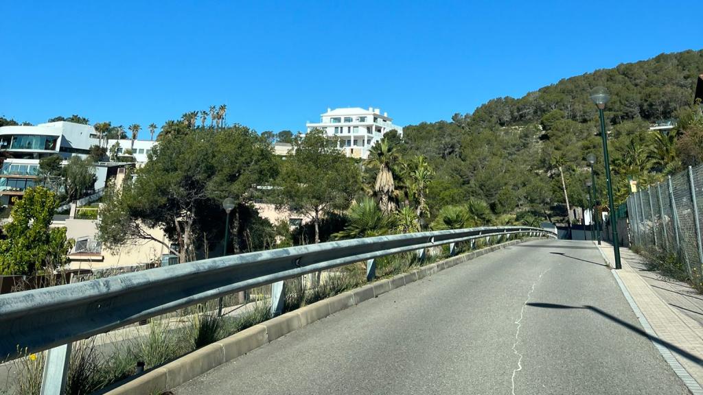 La casa de Jules Koundé en Sitges, vista desde fuera