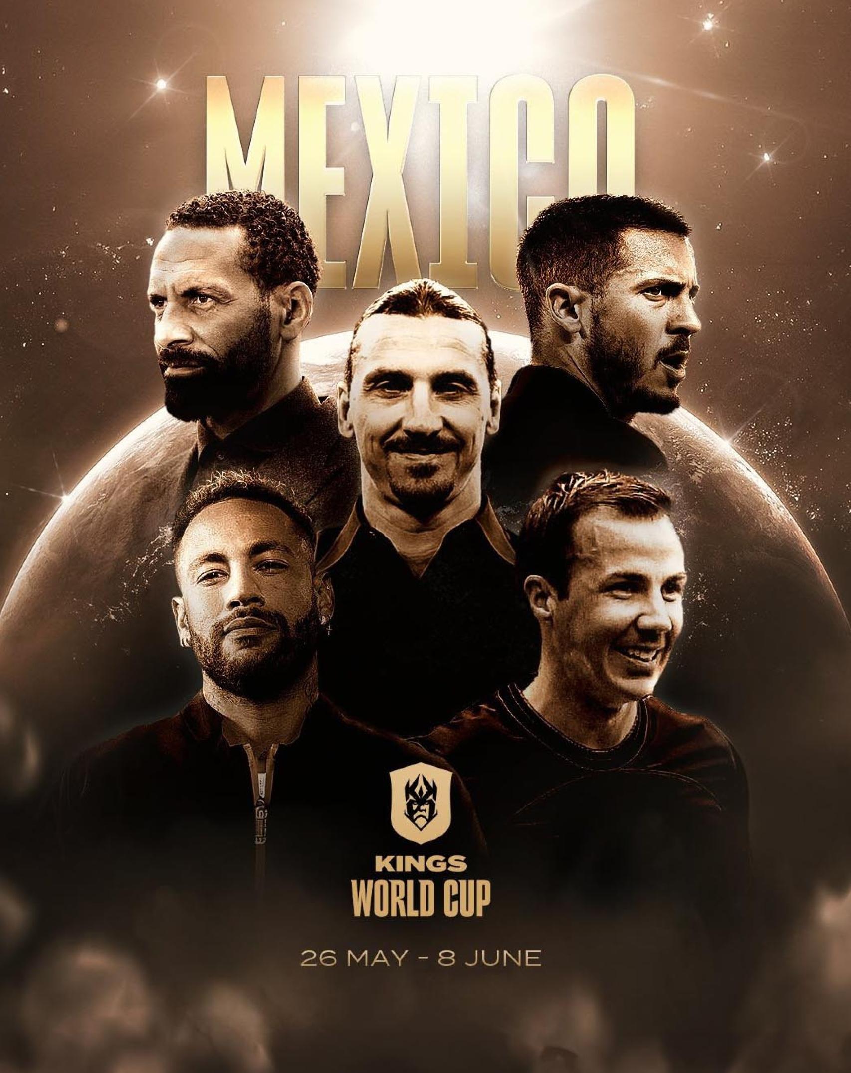 Zlatan, Hazard, Neymar, Ferdinand y Gotze tendrán su propio equipo en la Kings League