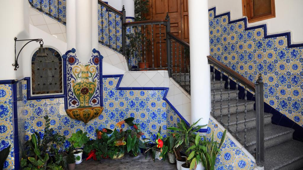 Detalle de una obra de Gaudí