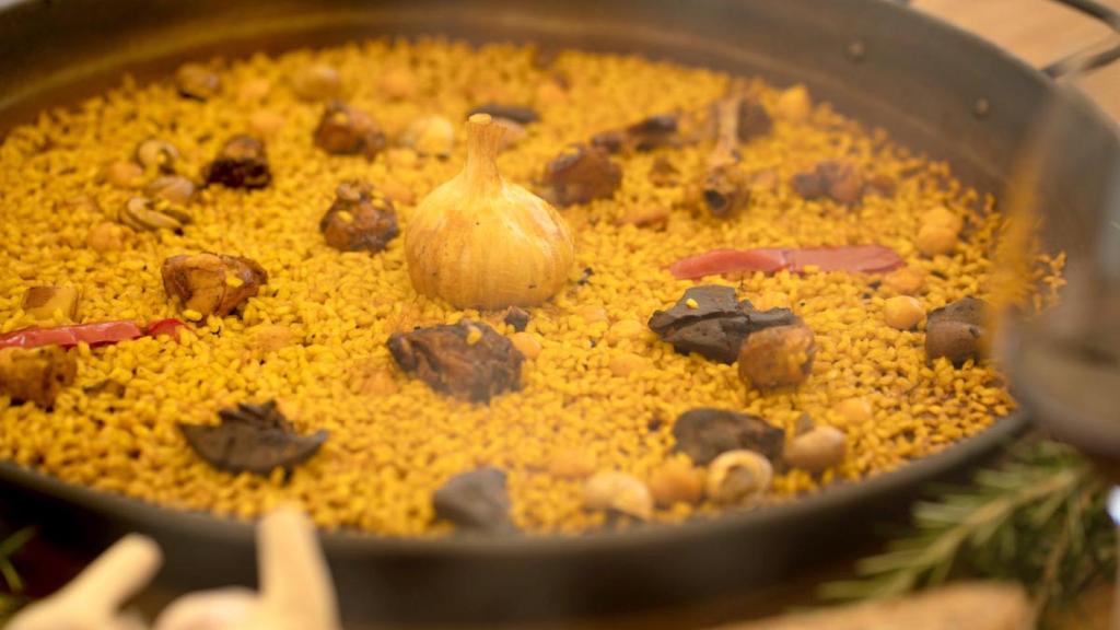Paella del Restaurante Alfonso Mira