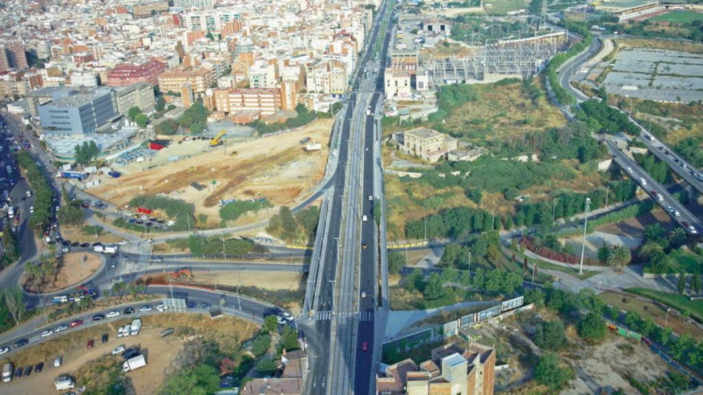 Vista aérea de los terrenos de Can Rigalt