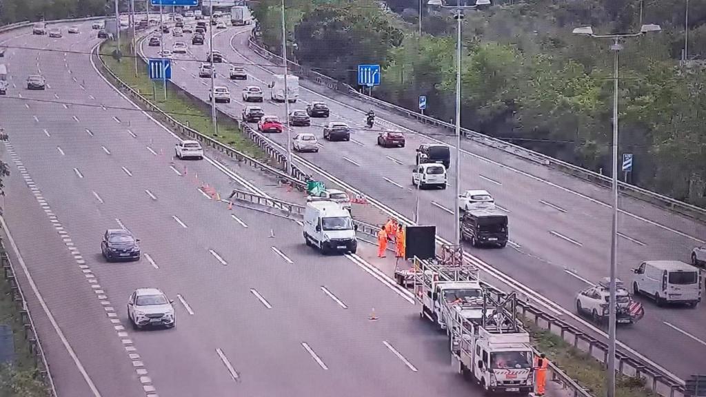 Apertura de un carril adicional en la AP-7 en sentido norte