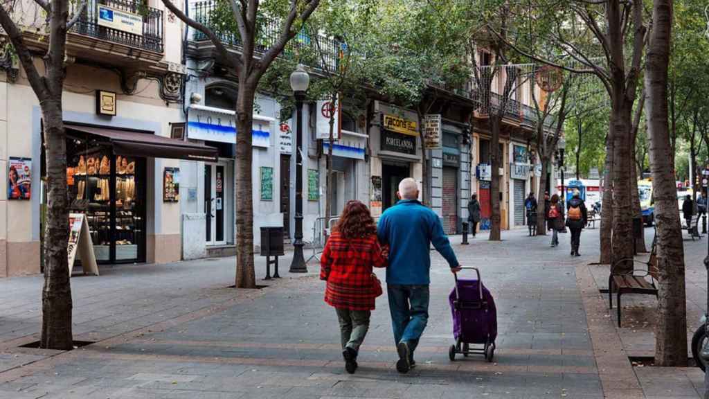 Carrer de Rogent al districte barceloní de Sant Martí
