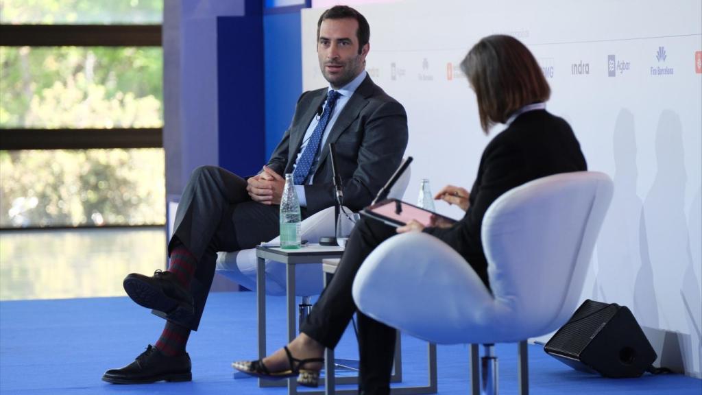 El ministro de Economía, Carlos Cuerpo, en su intervención en la Reunión del Círculo de Economía