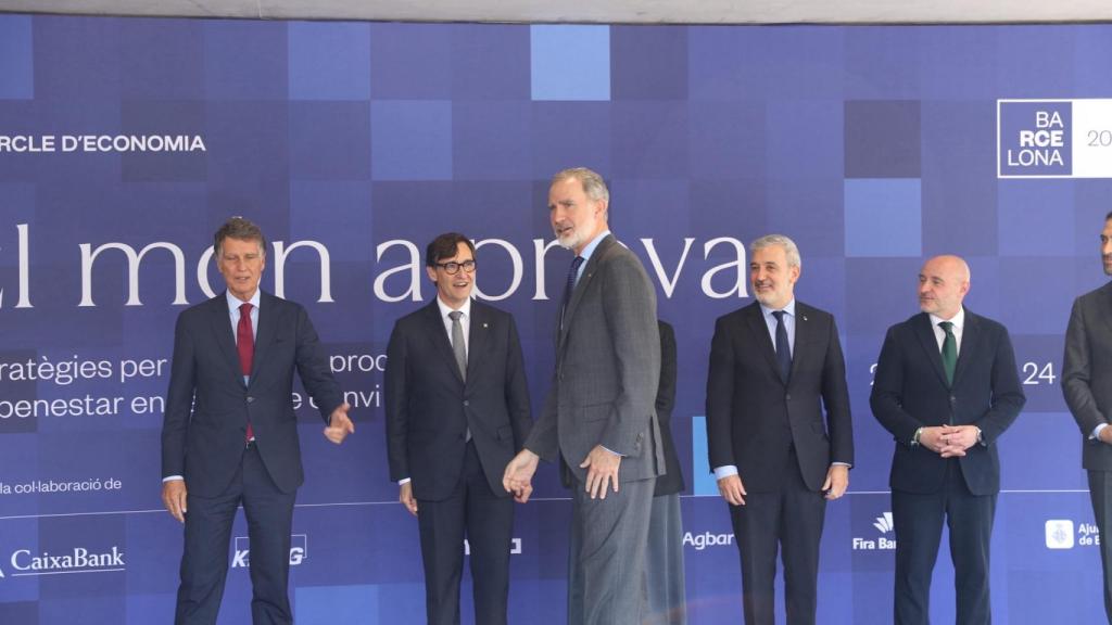 Recepción del Rey felipe IV en el Circulo d'Economia 2024