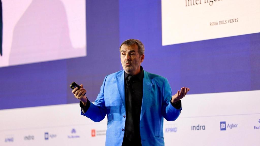 El economista Xavier Sala-i-Martin en la ponencia sobre la IA en la empresa