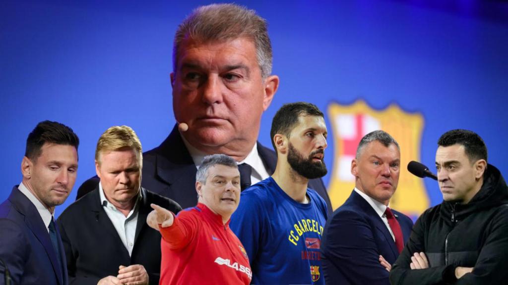 De leyendas a víctimas de Laporta en el Barça: Messi, Koeman, Pascual, Mirotic, Jasikevicius y Xavi