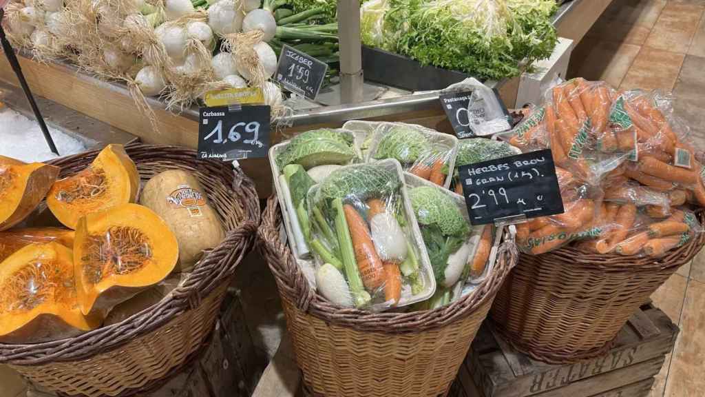 Productes d'Ametller en una imatge d'arxiu