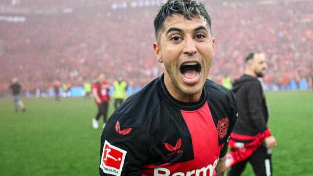 Exequiel Palacios, jugador del Bayer Leverkusen que gusta a Hansi Flick