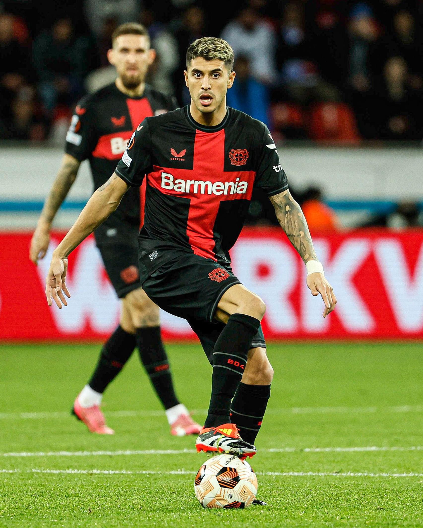 Exequiel Palacios, jugador del Bayer Leverkusen