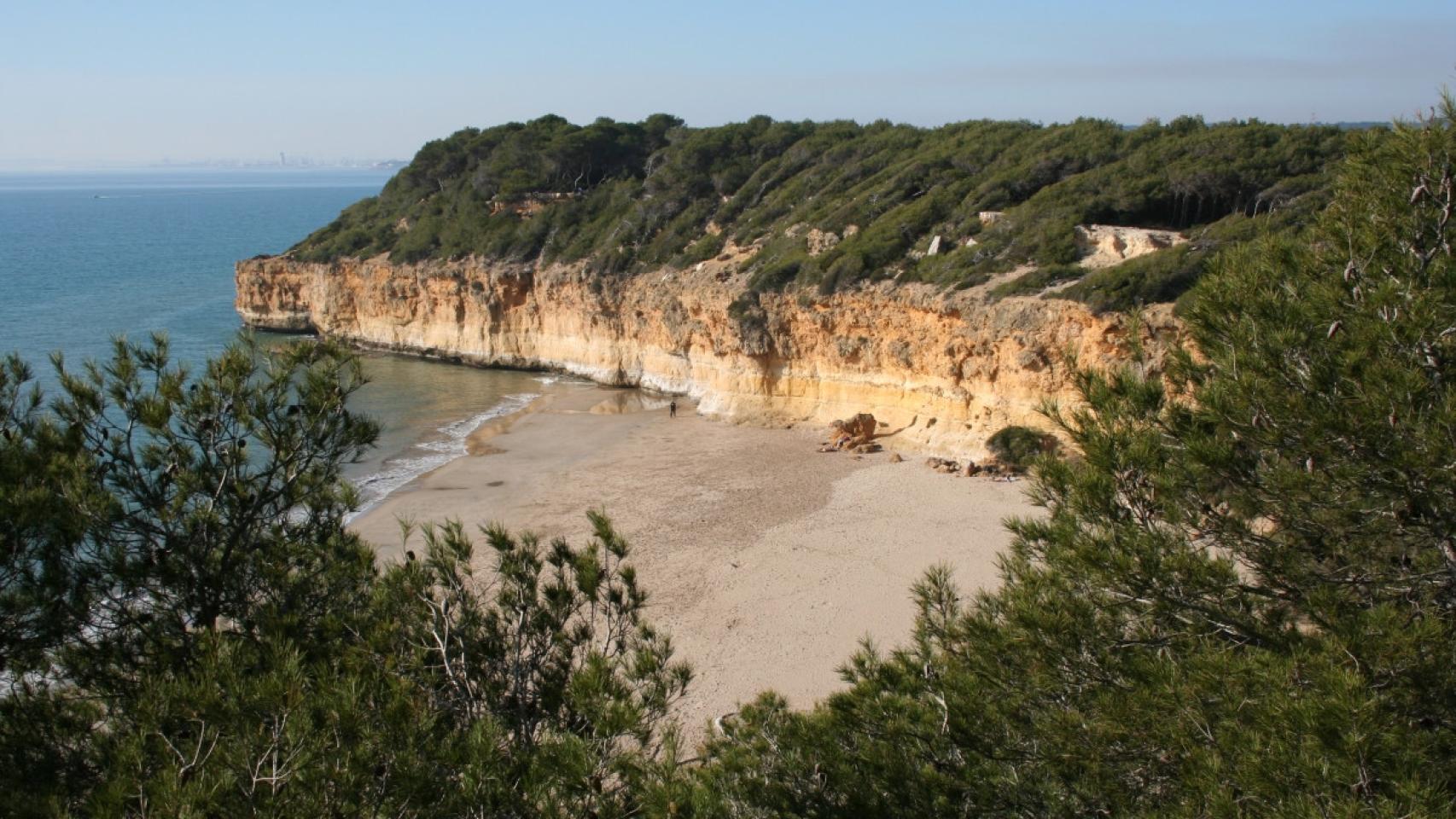 Vista panorámica de Cala Fonda