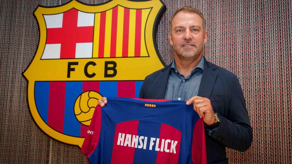 Hansi Flick, presentado oficialmente como entrenador del Barça