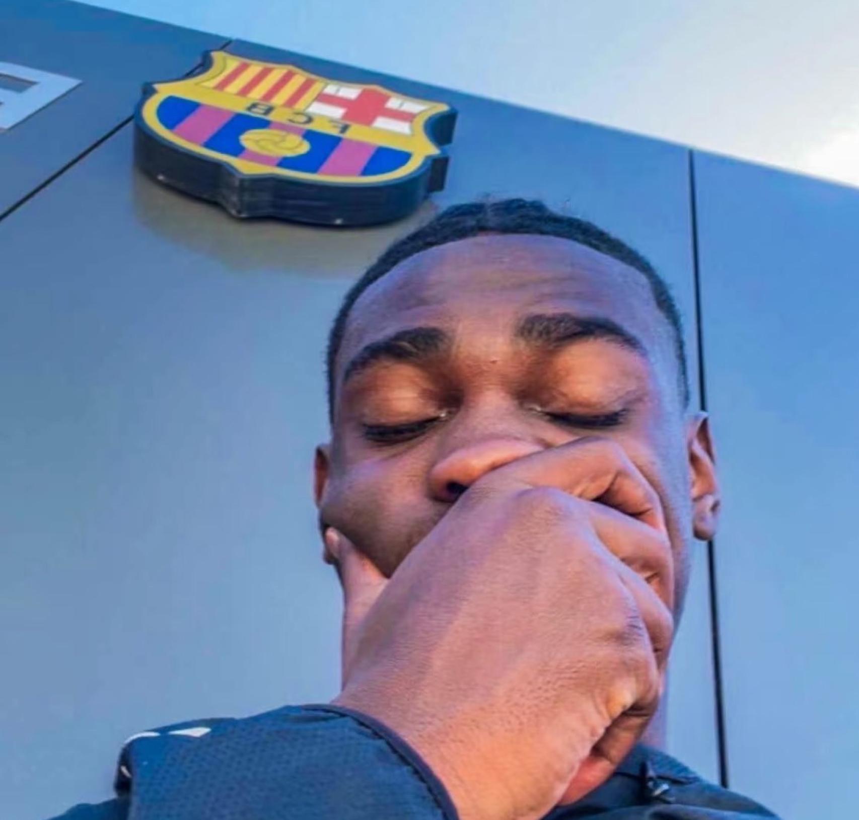 Jorthy Mokio, objetivo del Barça, a las afueras de la Ciudad Deportiva