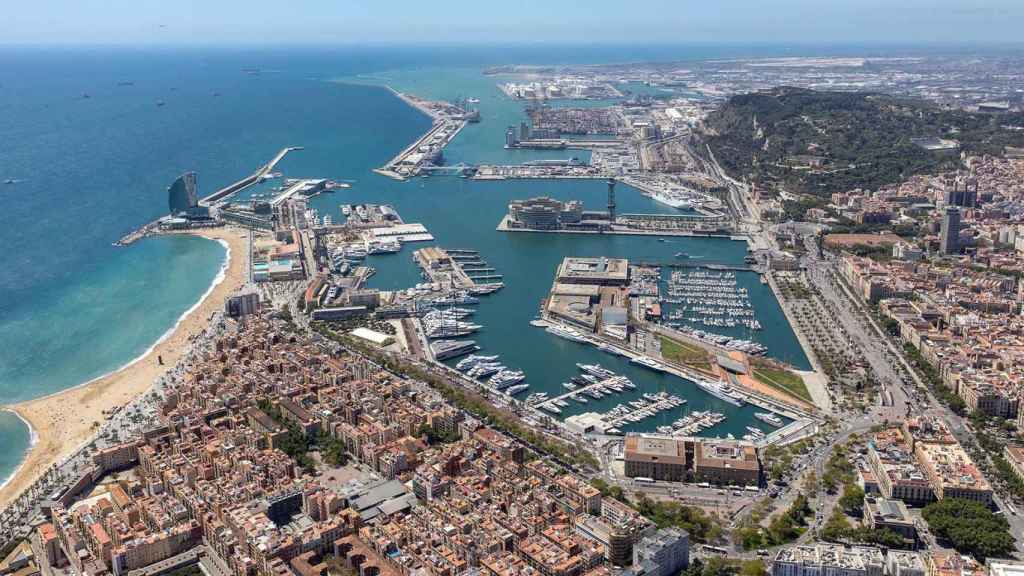 Panoràmica del Port de Barcelona
