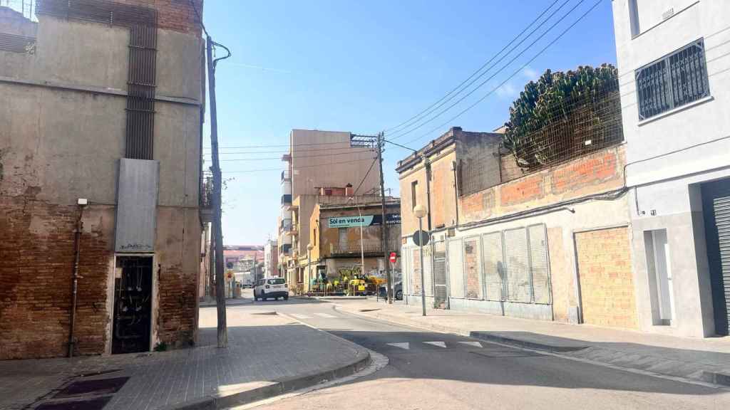 La calle Primavera, en El Remei tocando Sant Roc