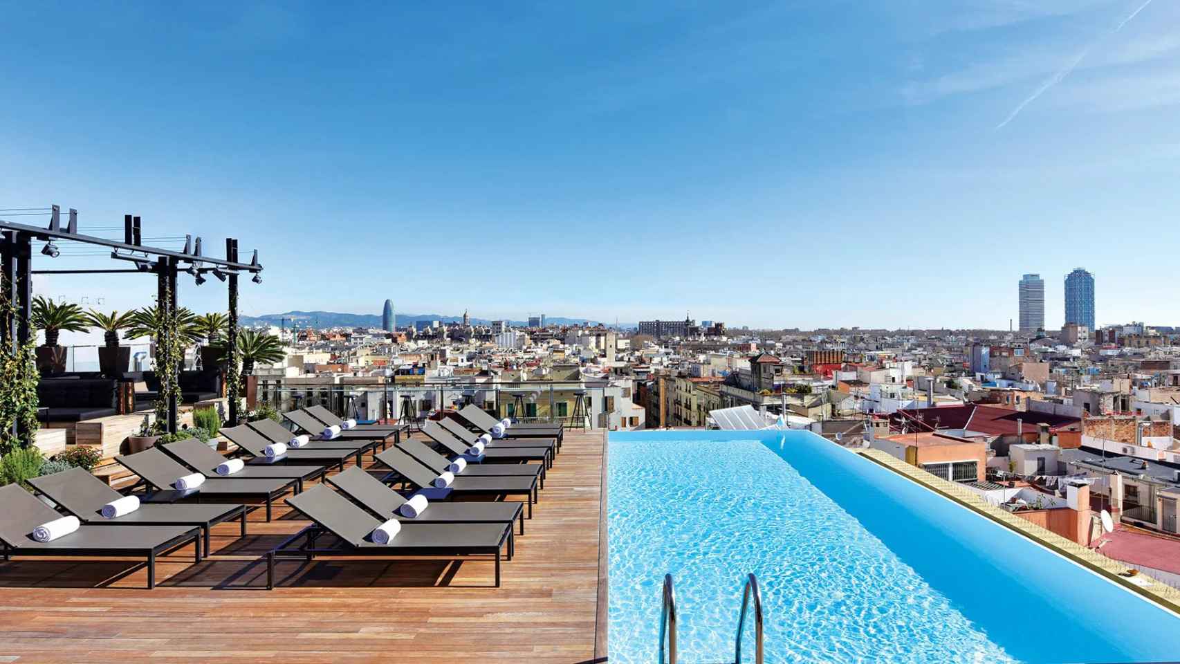 Foto de archivo de un hotel de Barcelona