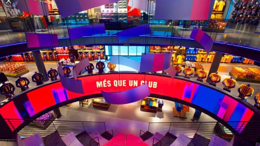 La Barça Store ubicada en el Camp Nou