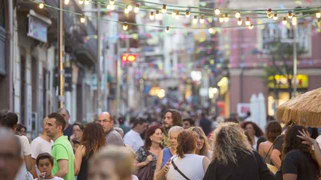 Edición anterior de la ‘Nit del Comerç’ en Molins de Rei