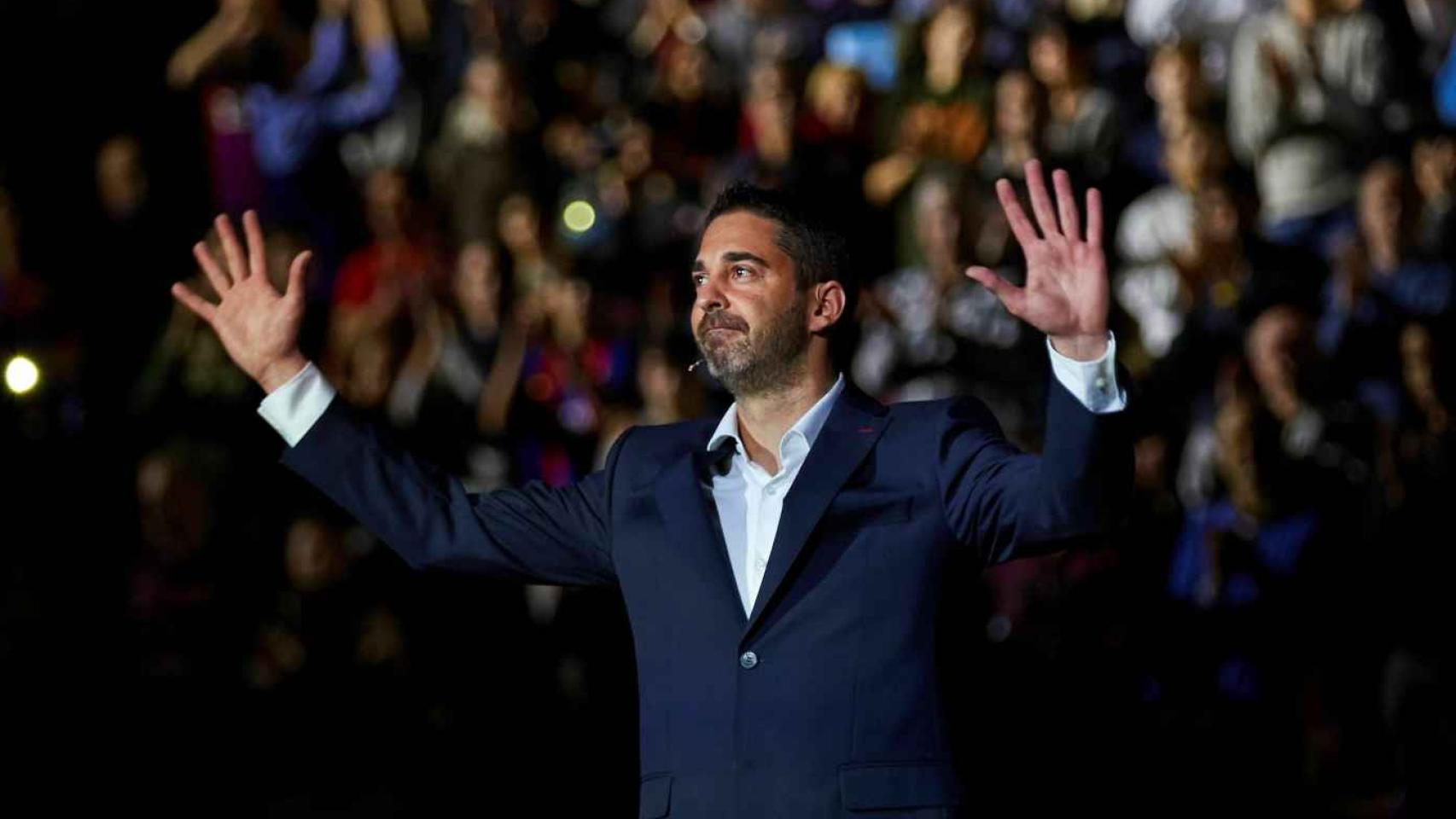 Juan Carlos Navarro, en el Palau Blaugrana
