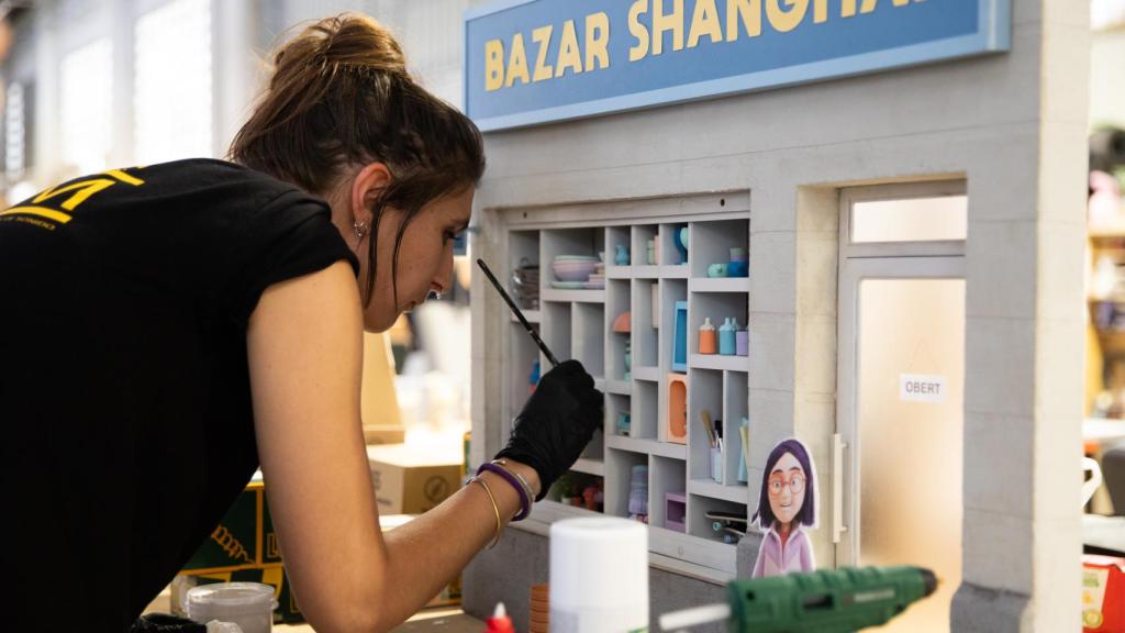 Rodaje de 'L'Olívia i el terratrèmol invisible'