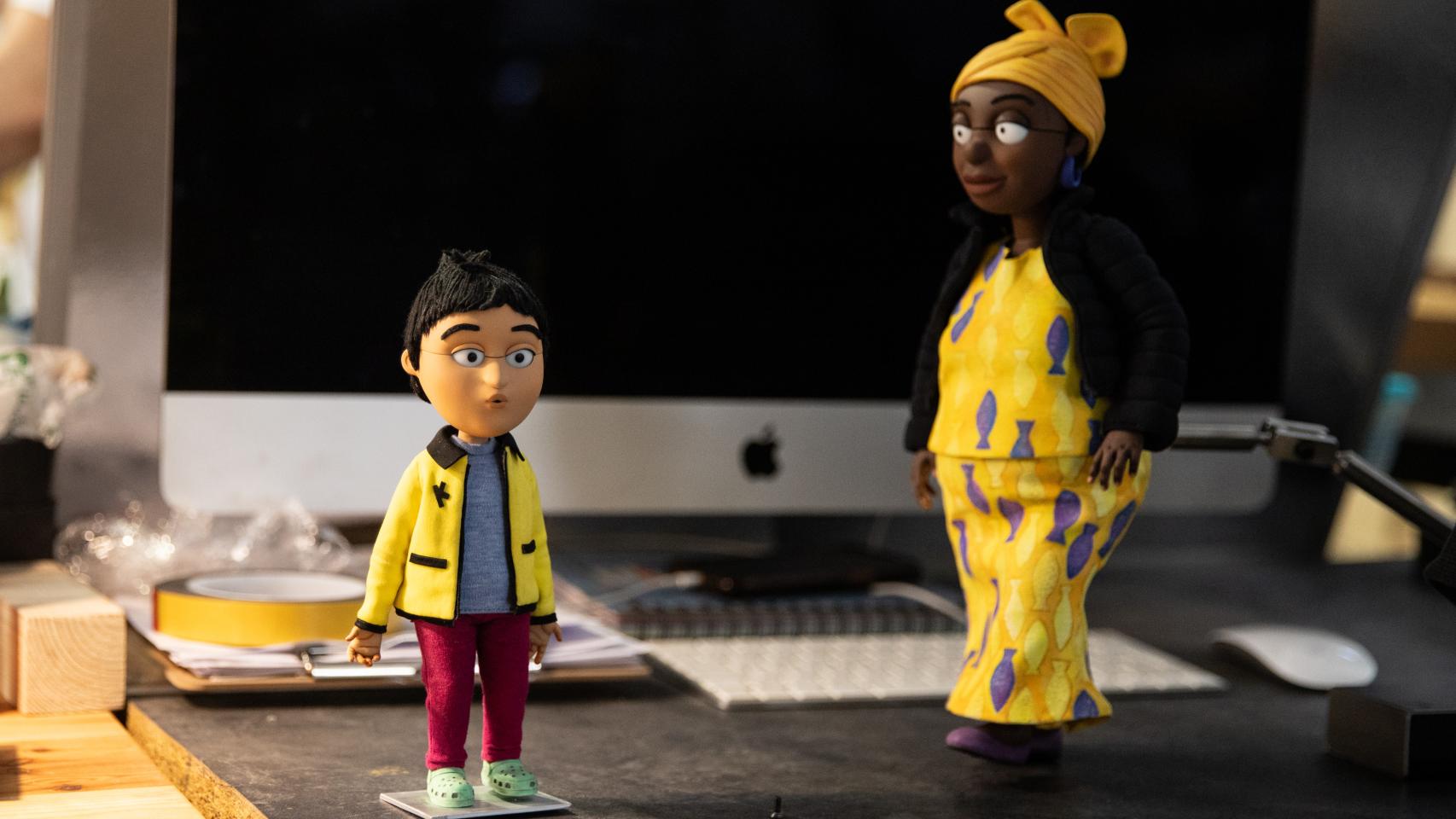 Rodaje de 'L'Olívia i el terratrèmol invisible'