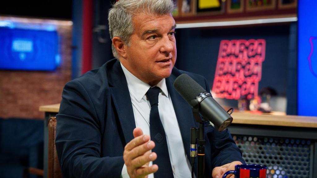 Joan Laporta, en el 'podcast del President' de Barça One
