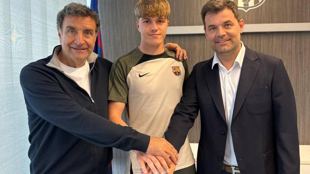 El Barça renueva a Iker Rodríguez, portero nacido en Sabadell