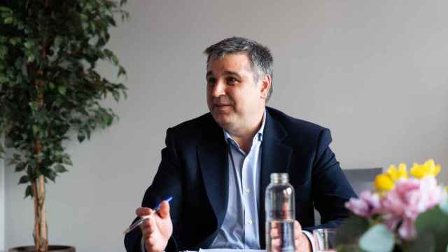 El director del Gremi de Restauració, Roger Pallarols, durante la entrevista con Metrópoli