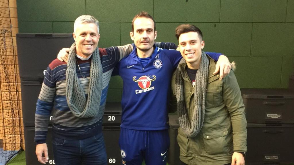 Julio Tous, en su etapa como preparador físico en el Chelsea