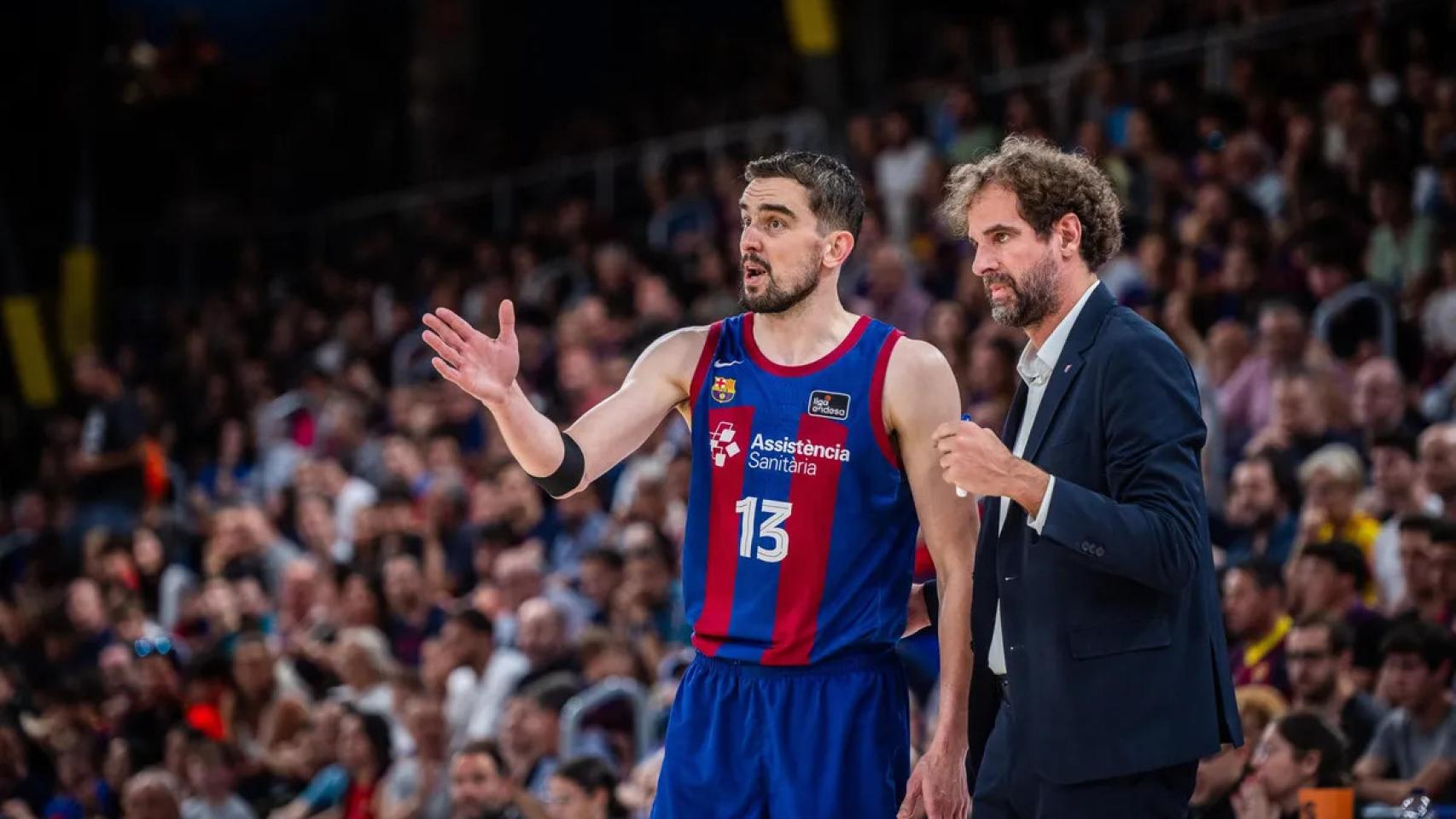 El Barça de basket de Roger Grimau