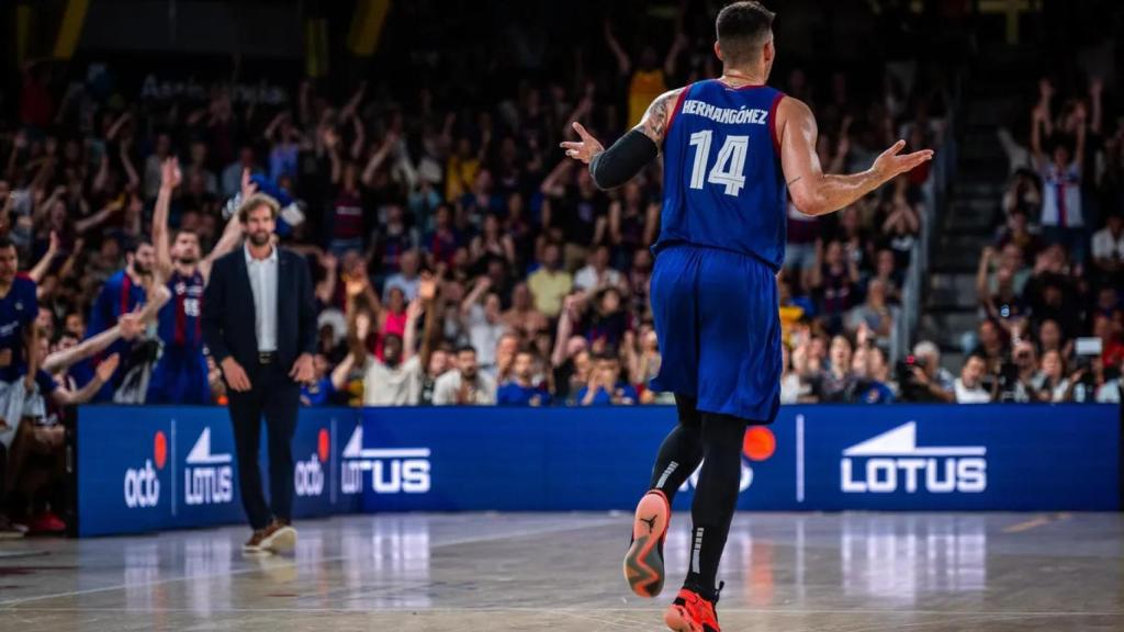 El Barça de basket de Roger Grimau y Willy Hernangómez