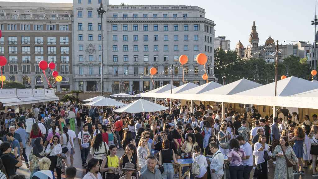 Ambient del Tast a La Rambla en una imatge d’arxiu
