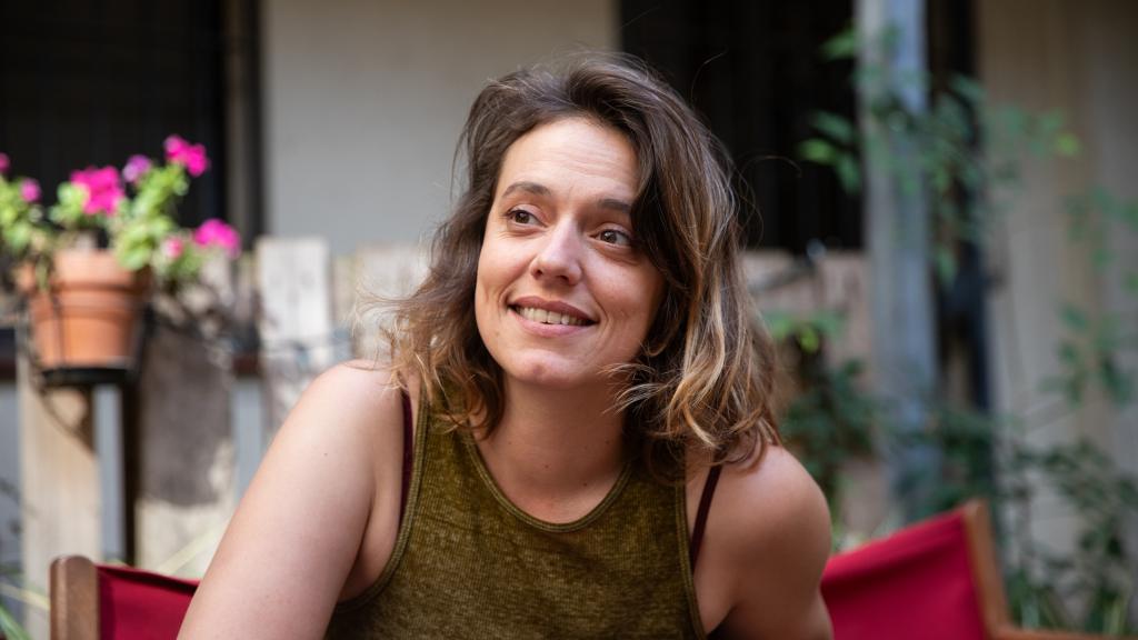 La actriz María Rodríguez