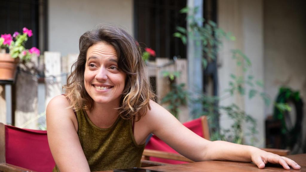 La actriz María Rodríguez