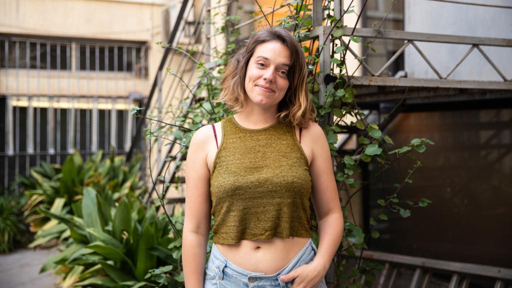 La actriz María Rodríguez