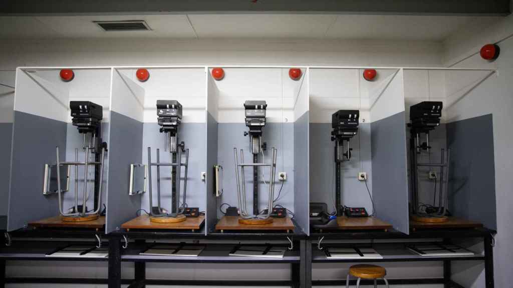 Laboratorio de revelado del IEFC