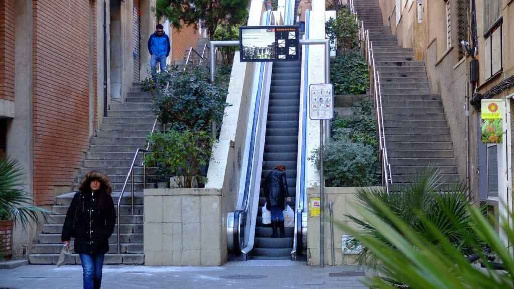 Escaleras de la Baixada de la Glòria
