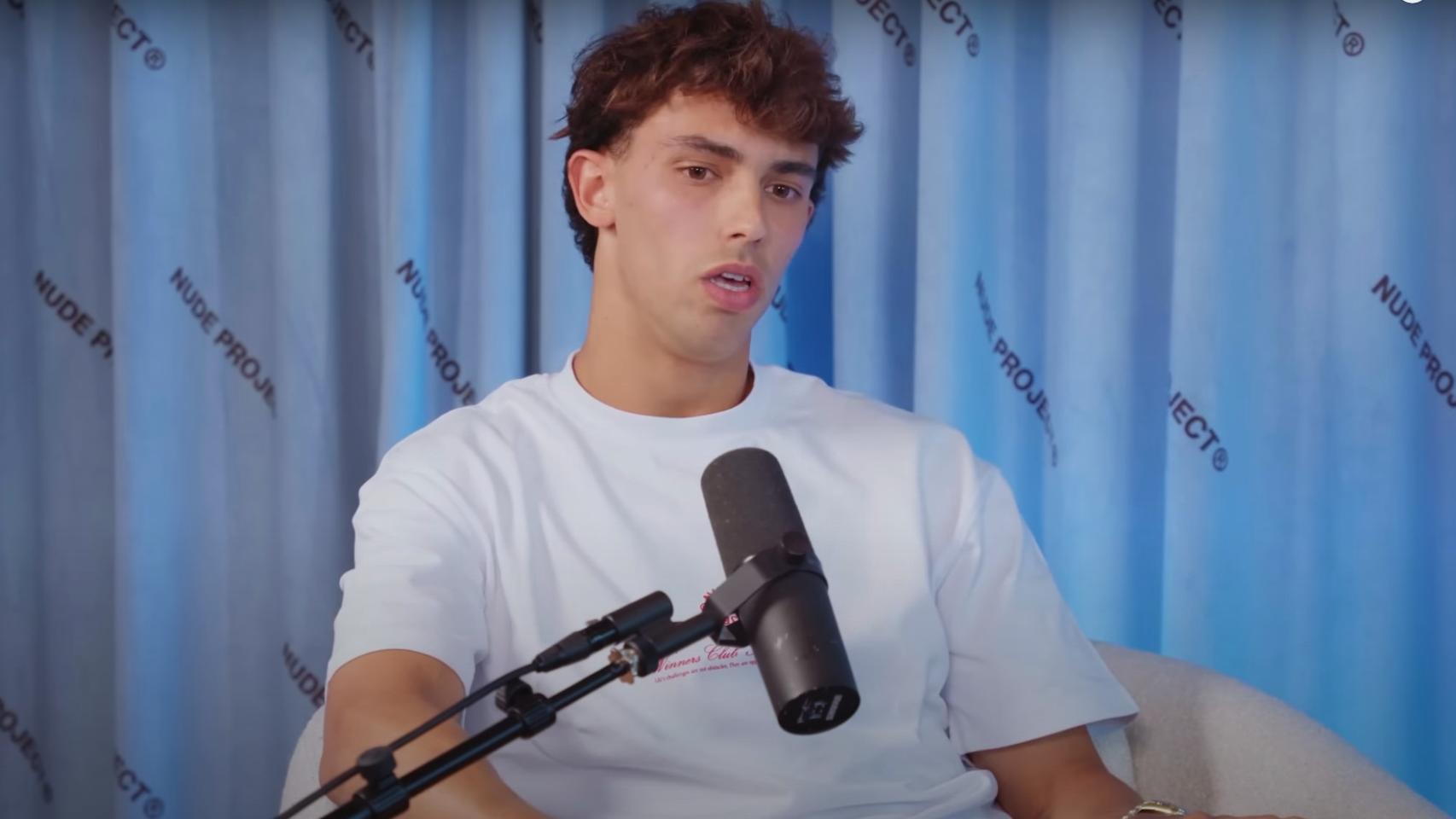 Joao Félix, en una entrevista con 'The Nude Project'