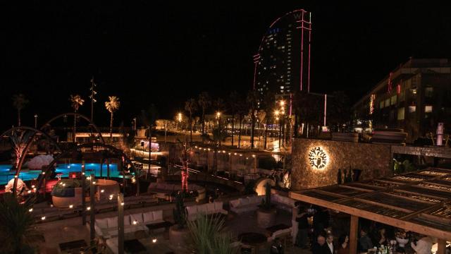 Bastian Beach Club durante su inauguración