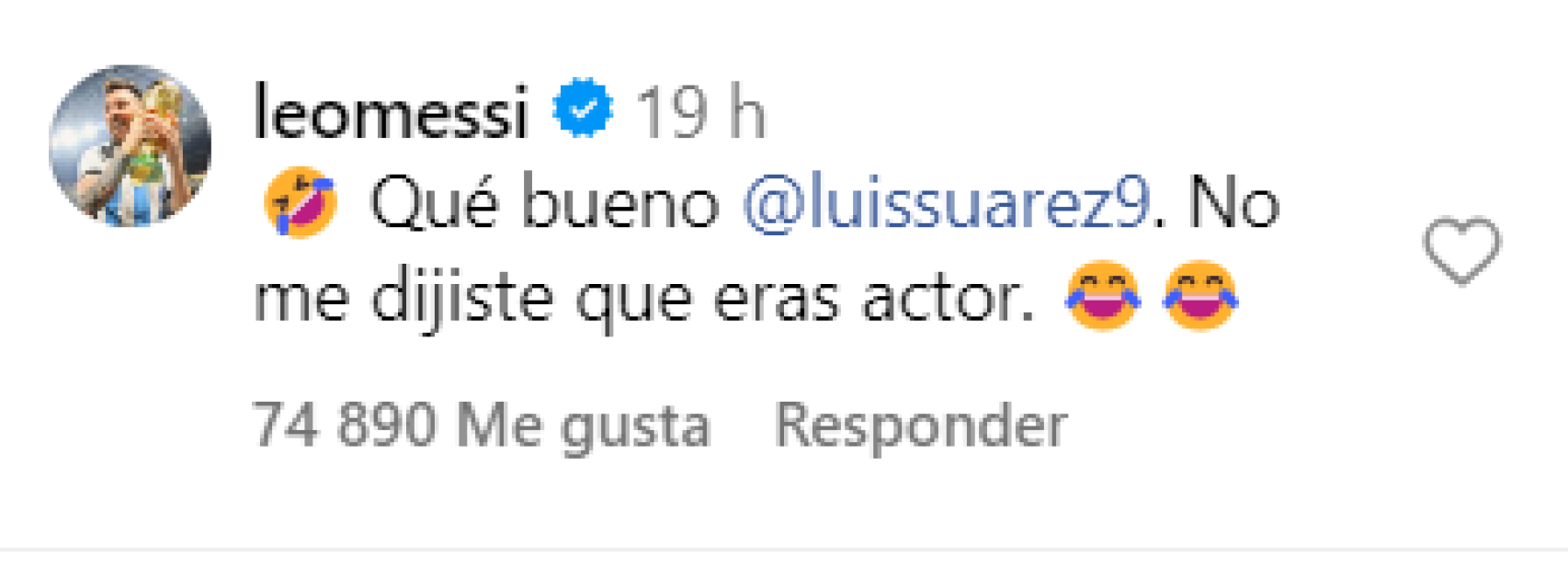 Leo Messi se 'parte' con el anuncio de Luis Suárez y Michelob Ultra