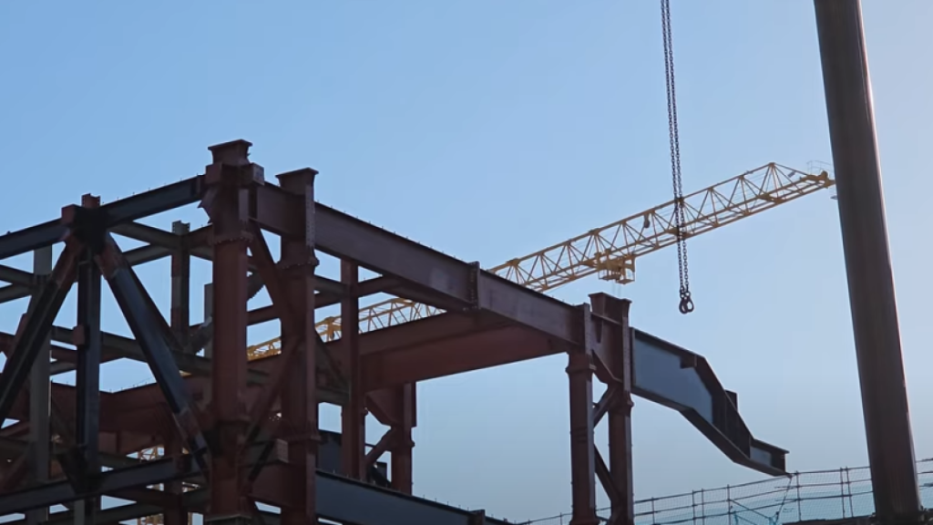 Vigas del nuevo Camp Nou