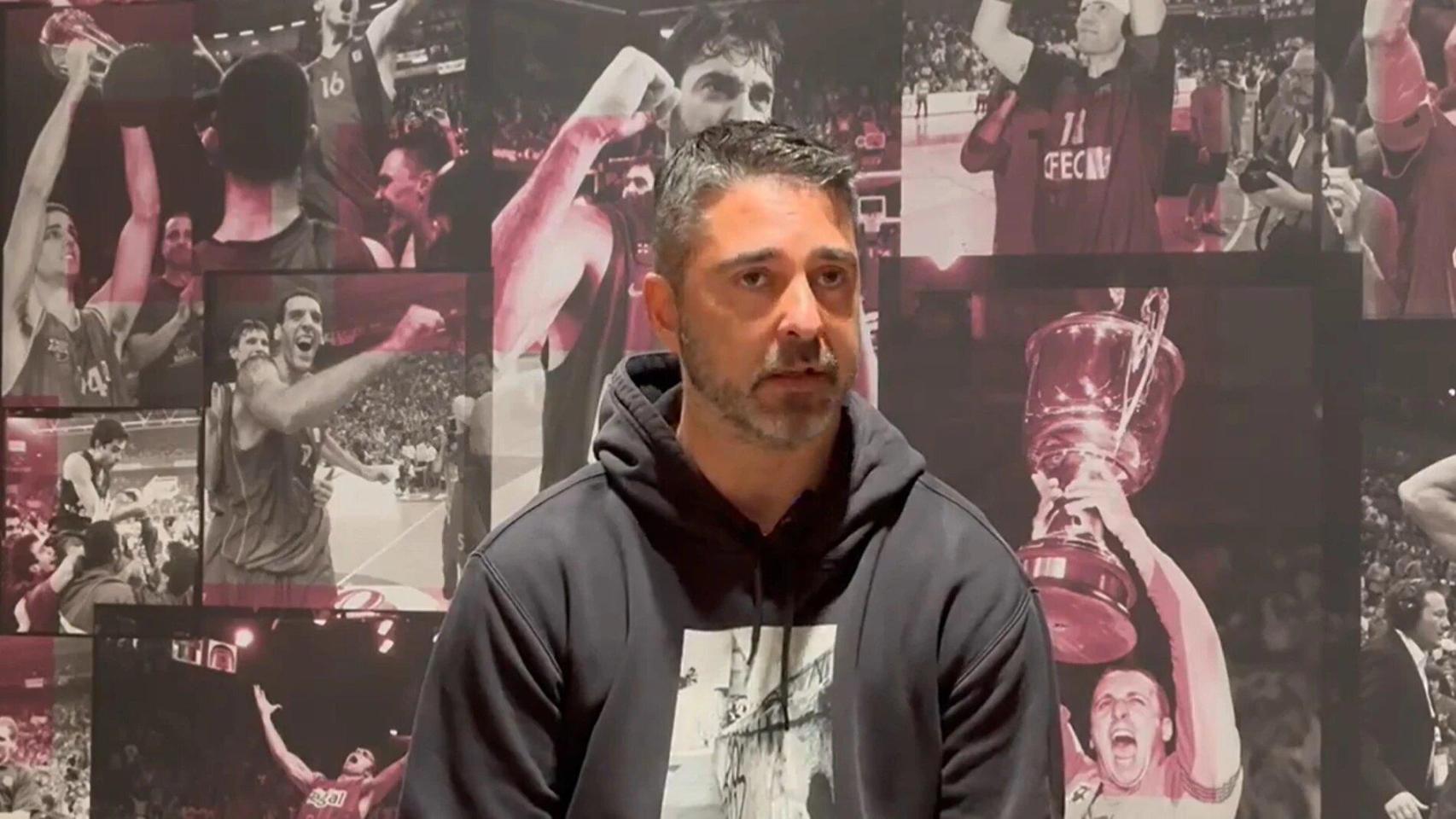 Juan Carlos Navarro, manager general del Barça de basket
