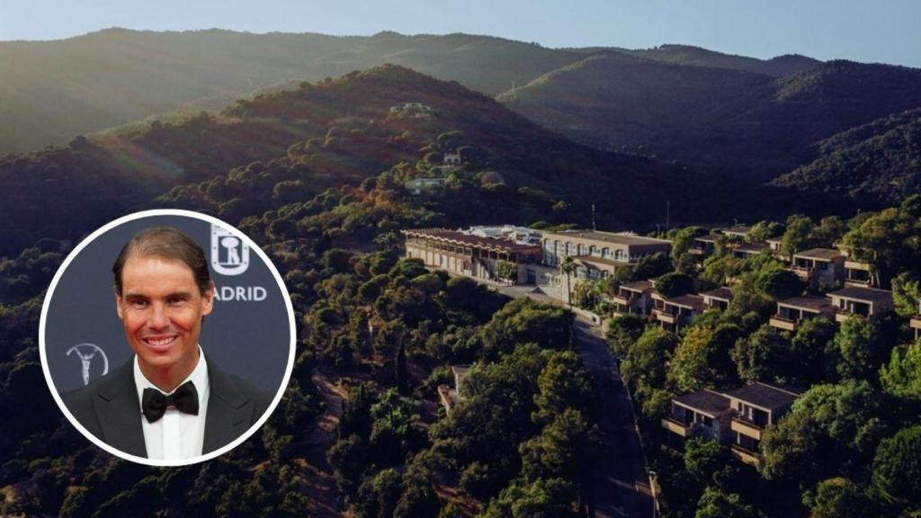 Fotomontaje Hotel Zel Costa Brava y Rafa Nadal