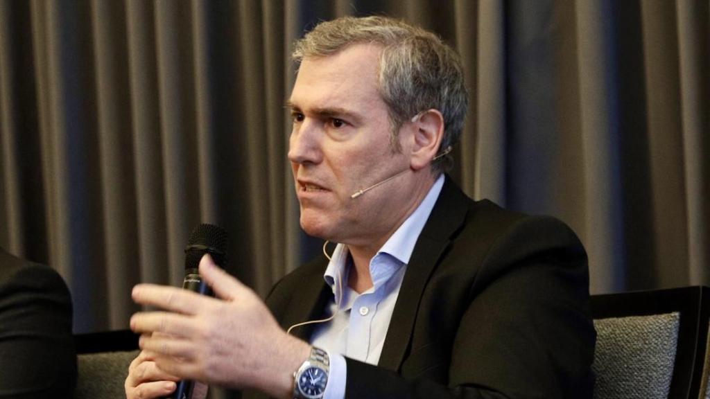 Emili Rousaud durante el primer evento oficial de Culemanía, 'El futuro del Barça, en juego'