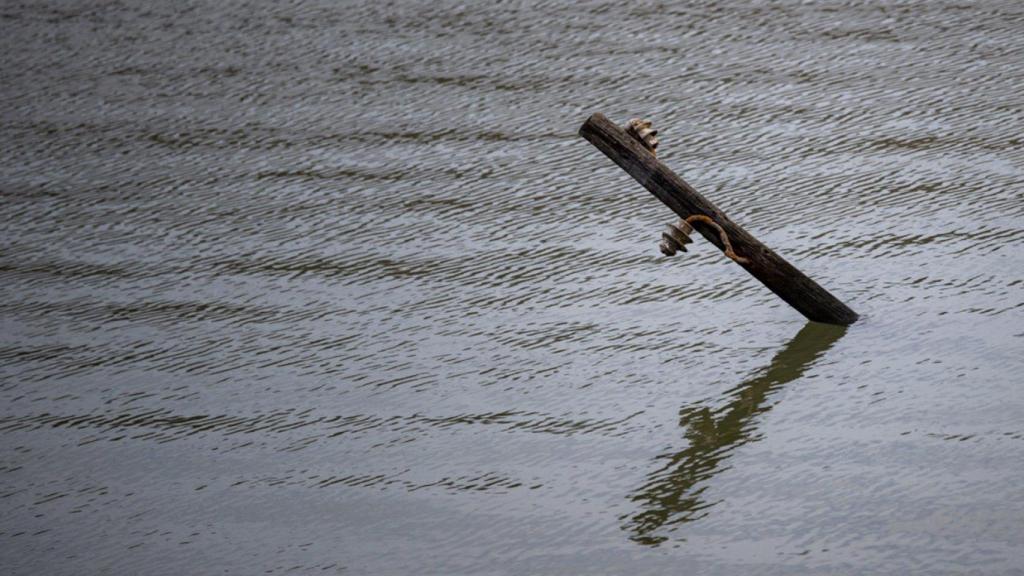 Vista del panta de Sau en una imatge d'arxiu