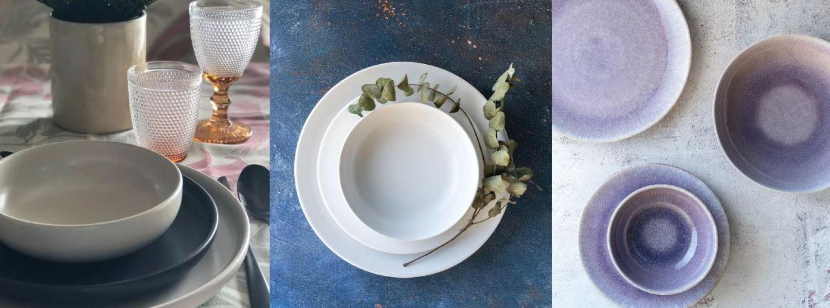 Diferentes artículos de cerámica de A Mercadoría